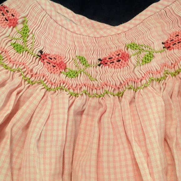 EUC lady bug dress size 12 month - Picture 2 of 3